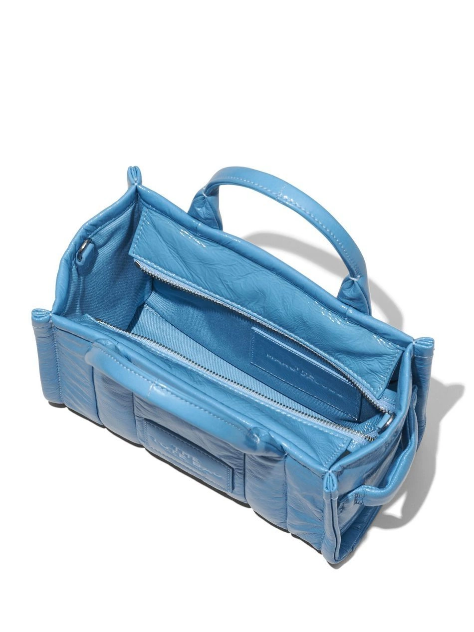 Affordable Shiny Marc Jacobs Women The Crinkle Tote bag Small 0726